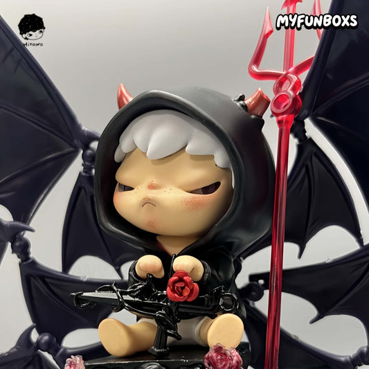 Handcrafted Hirono Demon custom figure set