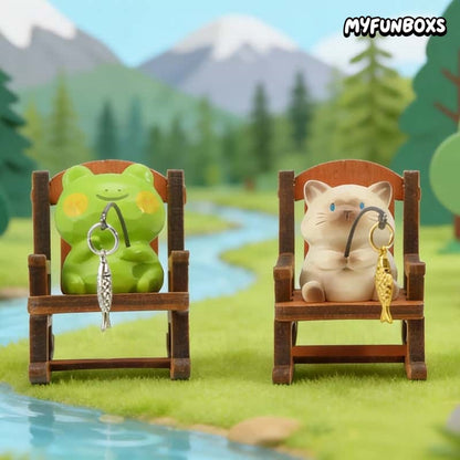 FOFO Animal Rocking Chair Fishing Series Figure Blind Box