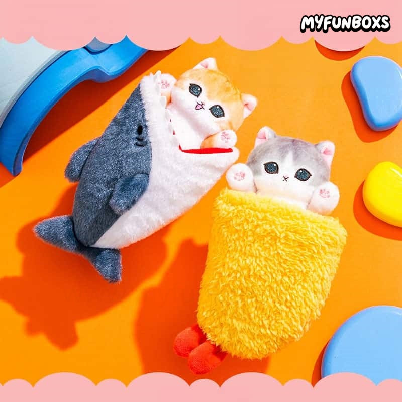 Mofusand Extendable Plush Keychain