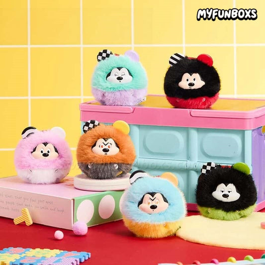 Disney Fun Crash series plush keychain blind box