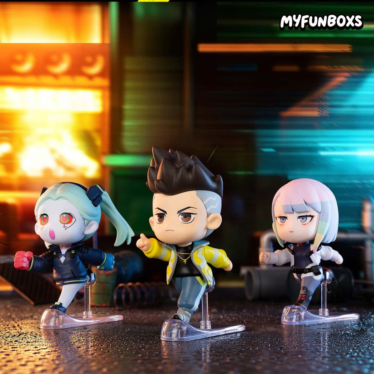 Let’s GONG Cyberpunk: Edgerunners Figure Blind Box (PRE-ORDER)