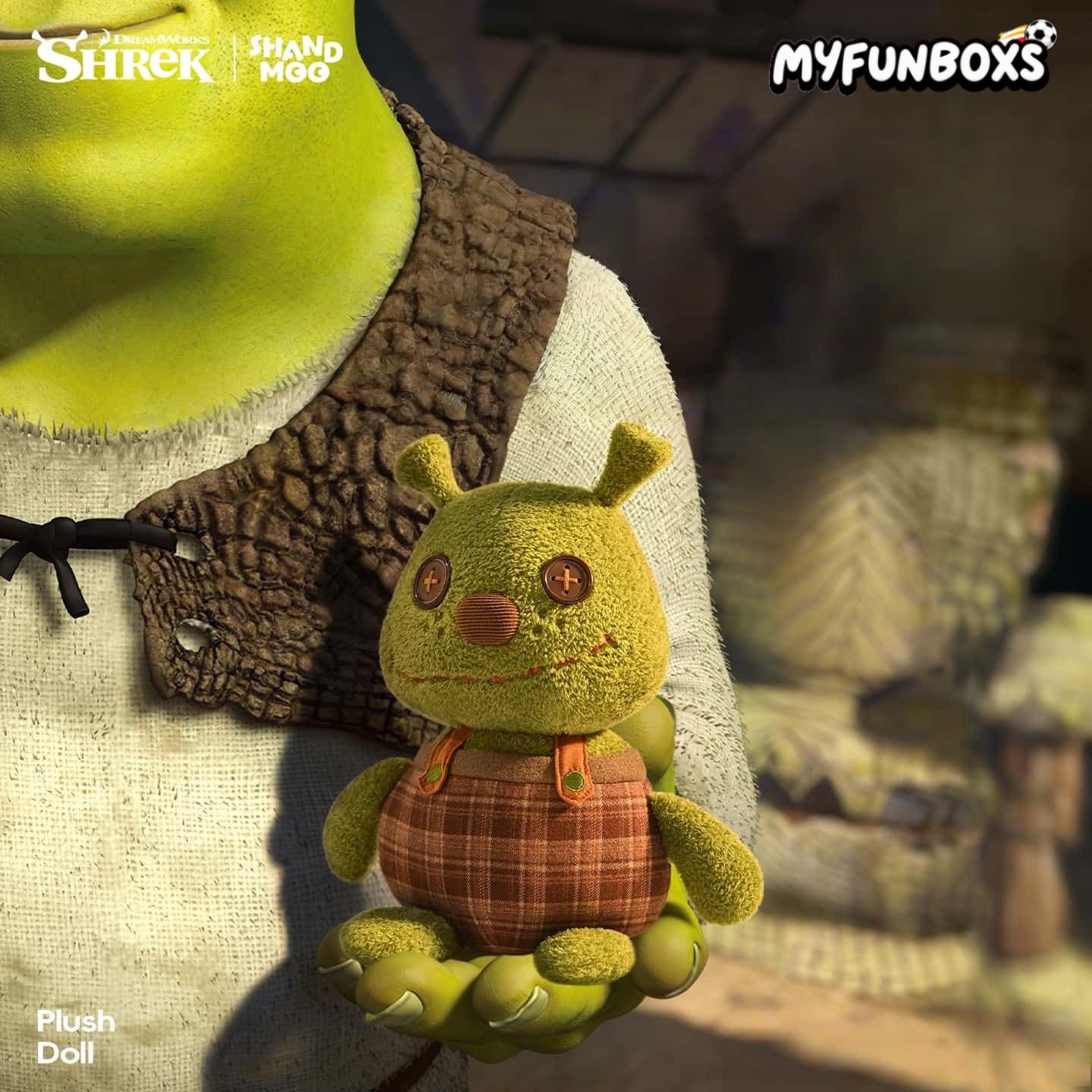 SHANDMOO Shrek Baby plush doll