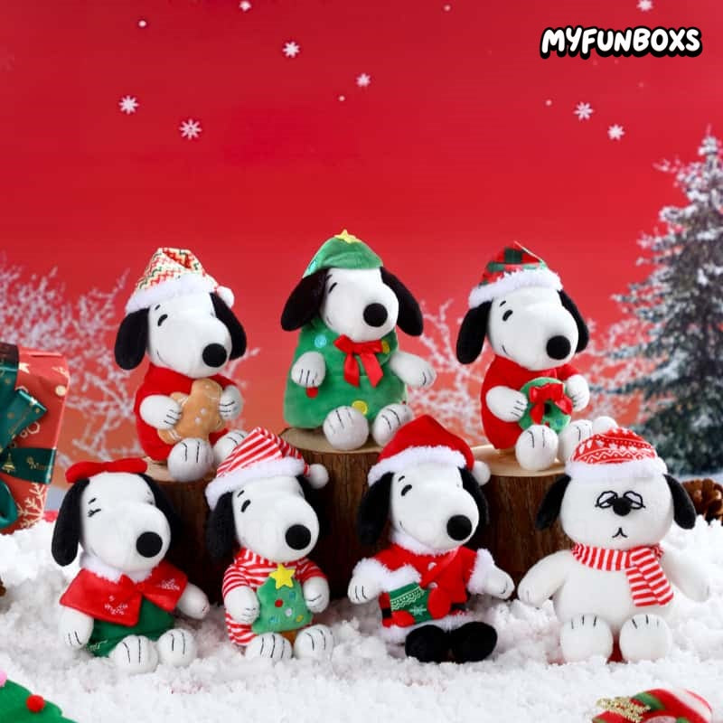 Snoopy Winter Series Plush Keychain Blind Box(PRE-ORDER)