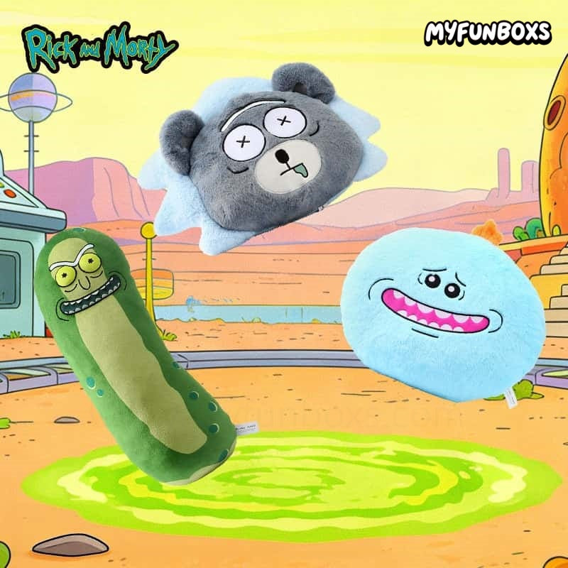 Rick and Morty Plush Pillow