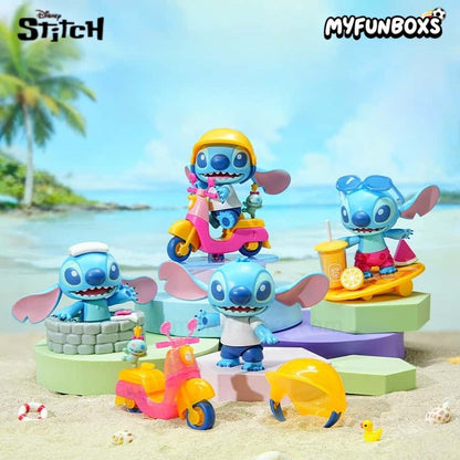 Disney Stitch Holiday Party Series Buildable Action Figure Blind Box