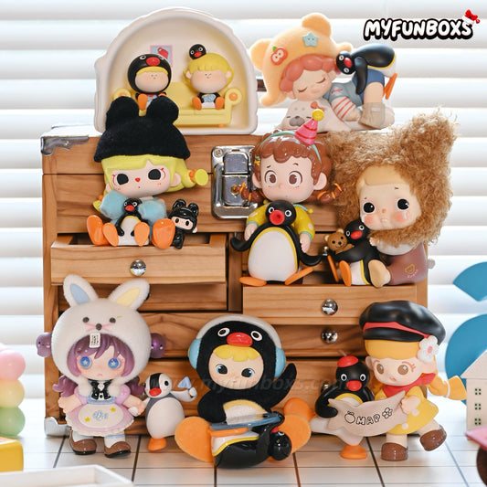 Pingu 45th Anniversary Heartwarming Encounter Series Figure Blind Box