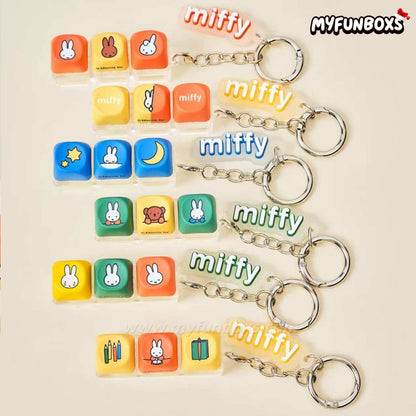 Miffy Pressable Keycap Keychain Blind Box(PRE-ORDER)