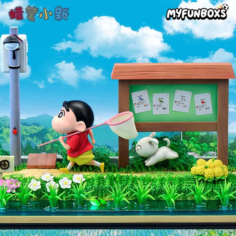 GuluPlanet Crayon Shin-chan Shiro of Coal Town resin statue (PRE-ORDER)