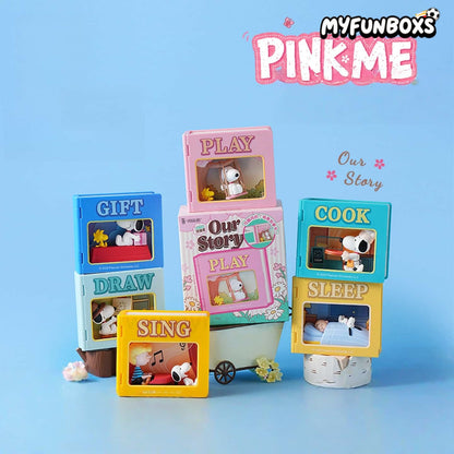 Snoopy Baking Series plush fridge magnet blind box