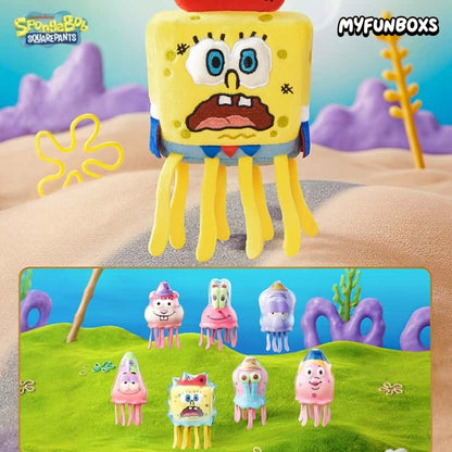 SpongeBob Bikini Bottom Jellyfish Glow-in-the-Dark Plush Blind Box