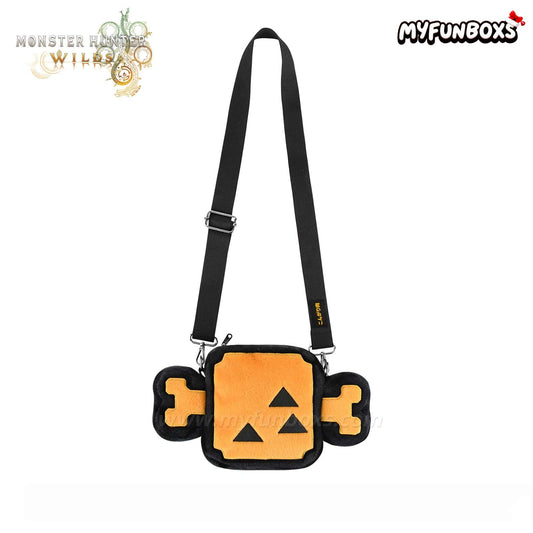 Monster Hunter Well-Done Steak Plush Shoulder Crossbody Bag