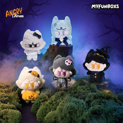 ANGRY AIMEE HALLOWEEN Prank Party Series Plush Keychain Blind Box