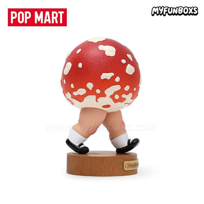 POP MART inner flow × Yin Yue Foot-Heel Mushroom: Departure Artist Hanging Card