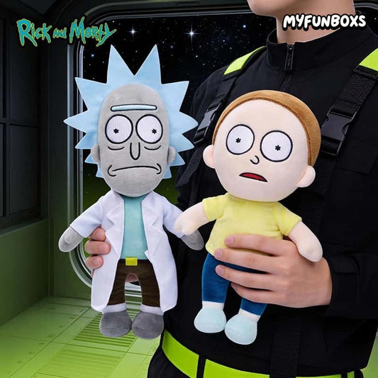Rick and Morty Articulated Plush Doll