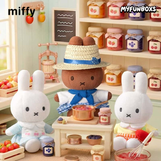 Miffy Jam Workshop Series plush charm with scarf