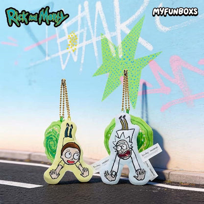 Rick and Morty Plush Pair Sound Charm