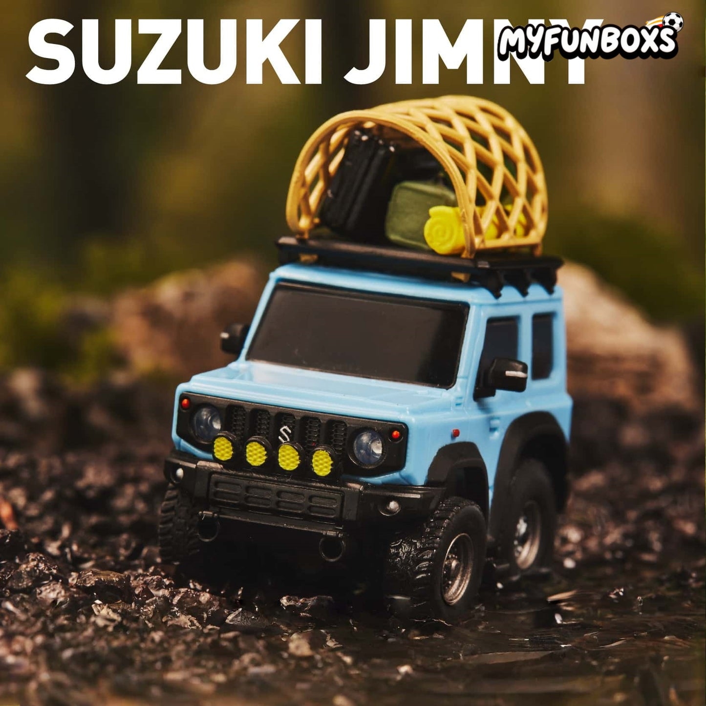 TinyQ Suzuki Jimny Camping Pull Back Q Car Series Blind Box