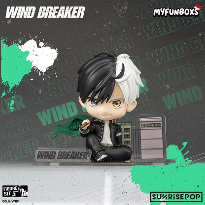 WIND BREAKER Haruka Sakura Figure & Acrylic Scene Diorama Set