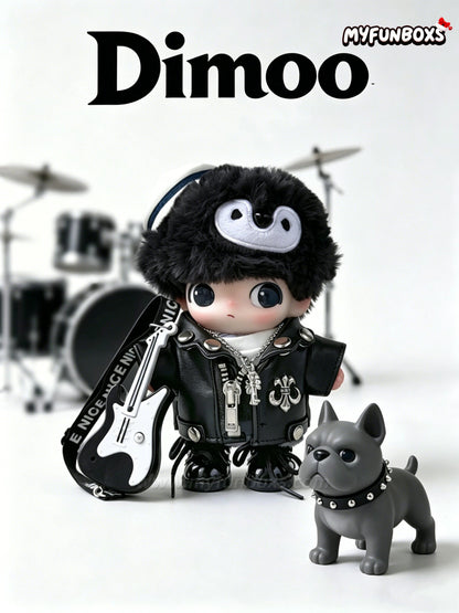 DIMOO Secret Theatre Club Series Rock Style Leather Jacket Outfit(Clothing Only)
