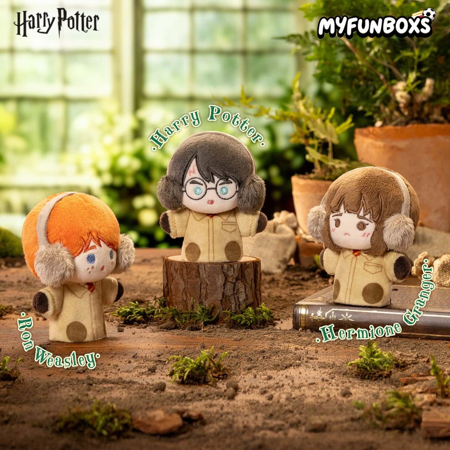 GONG Harry Potter Herbology Class Series finger plush blind box