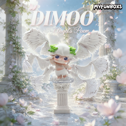 Handcrafted Dimoo Angel figurine