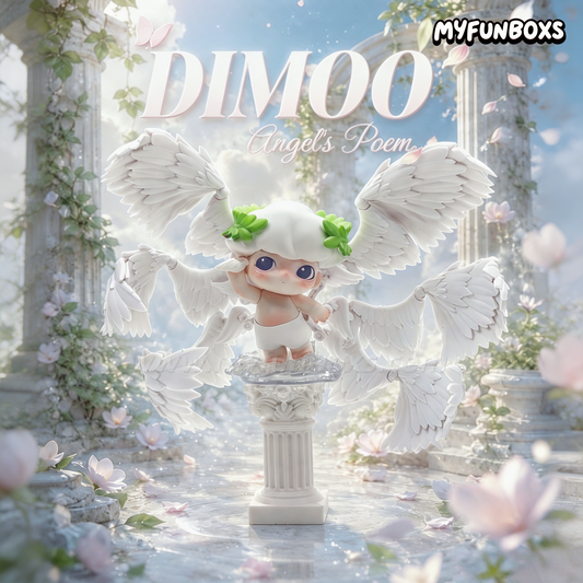Handcrafted Dimoo Angel figurine