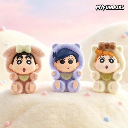 Crayon Shin-chan Kasukabe Party Plush Charm Blind Box