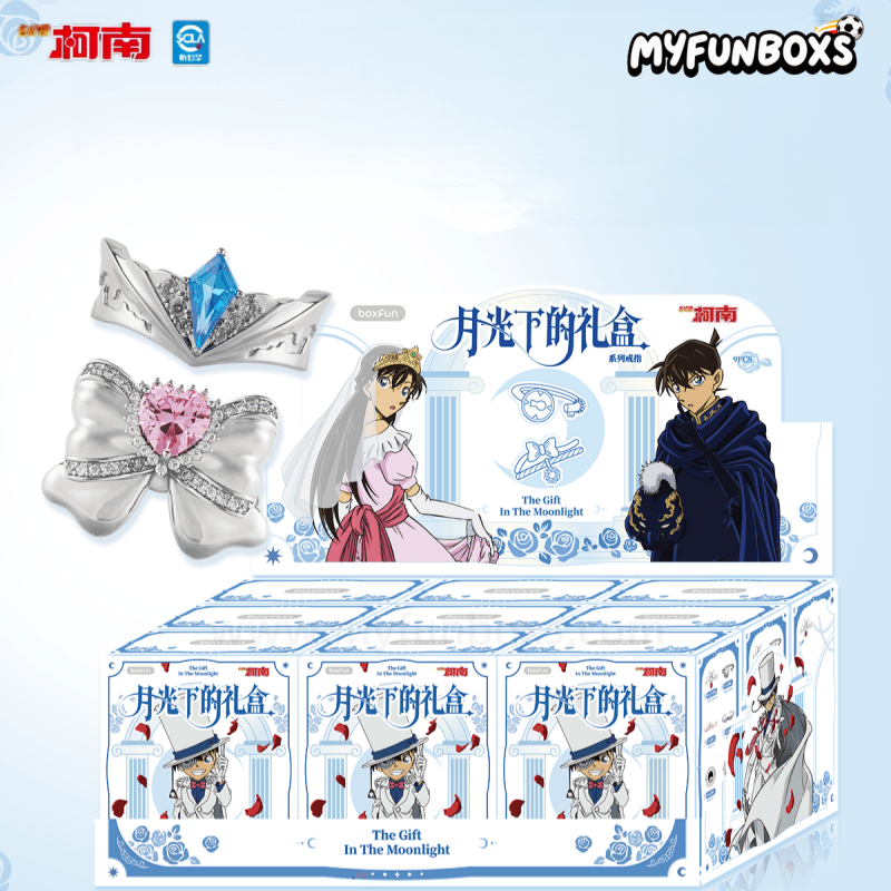 BOXFUN Detective Conan Moonlight Gift Box Series ring blind box