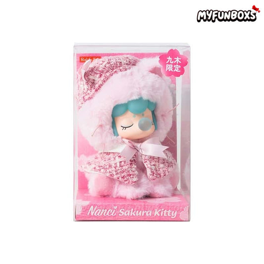 Nanci Cherry Blossom Kitten Vinyl Plush Limited Hanging Card