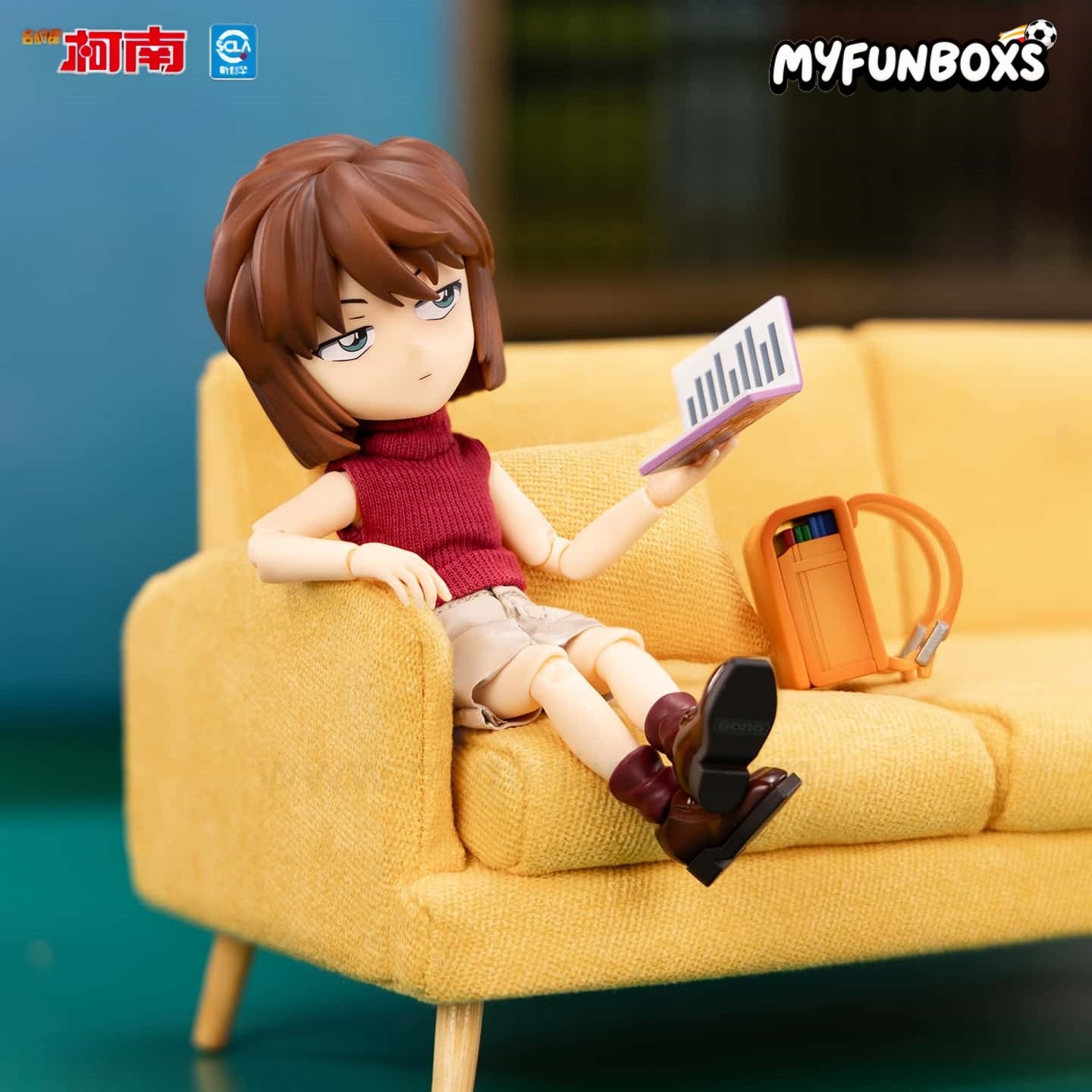 GONG Detective Conan Haibara Ai Action Figure