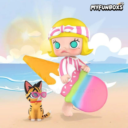 POP MART MOLLY Sweet Surfer hanging card figure