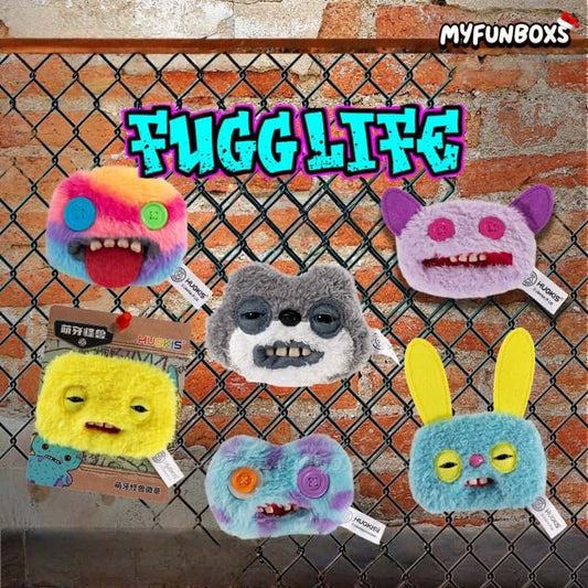 HUGKIS × Fuggler Plush Pin Badge