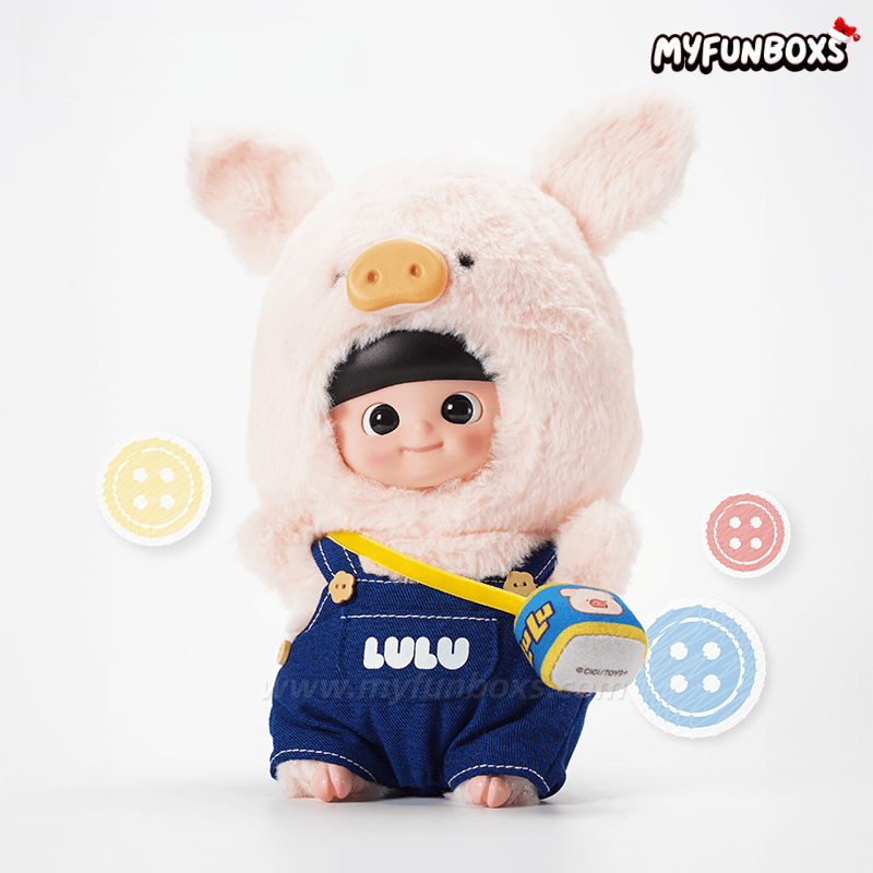 LuLu the Piggy x Mui-Chan Action Doll