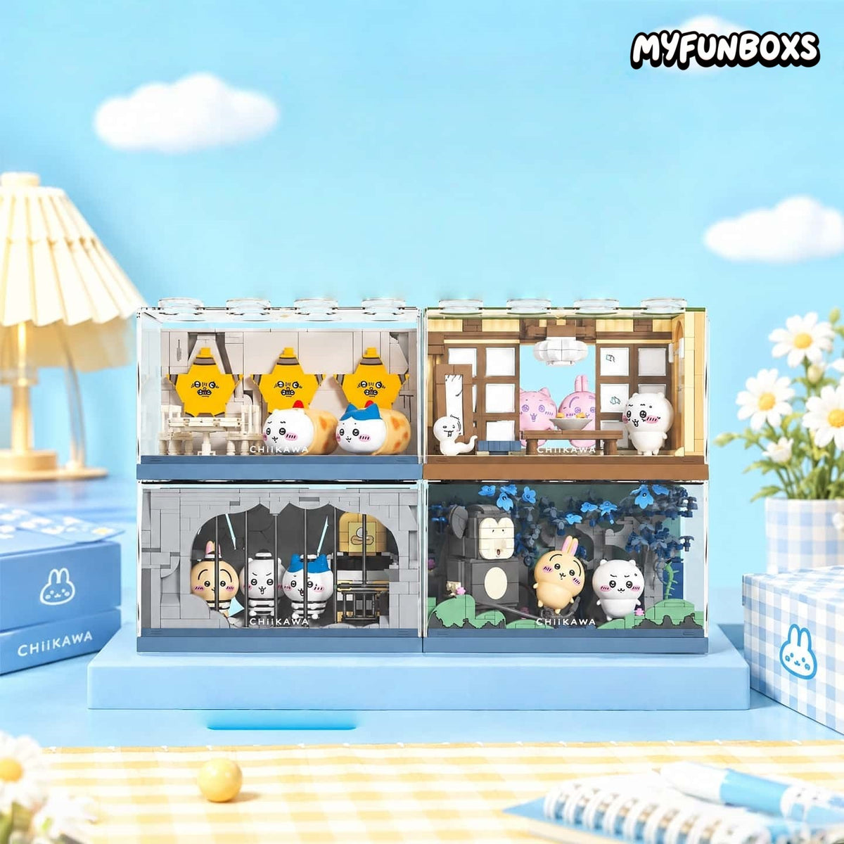 CHIIKAWA First Wave Scene Building Block Set