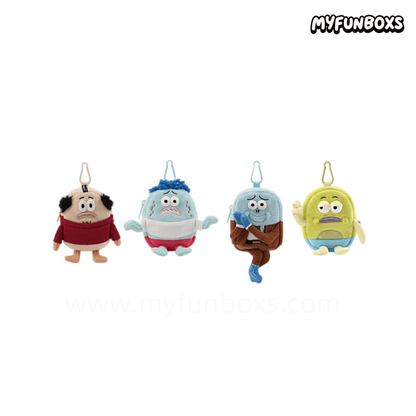 Bikini Bottom Incidental Fish Peace Sign Plush Coin Purse