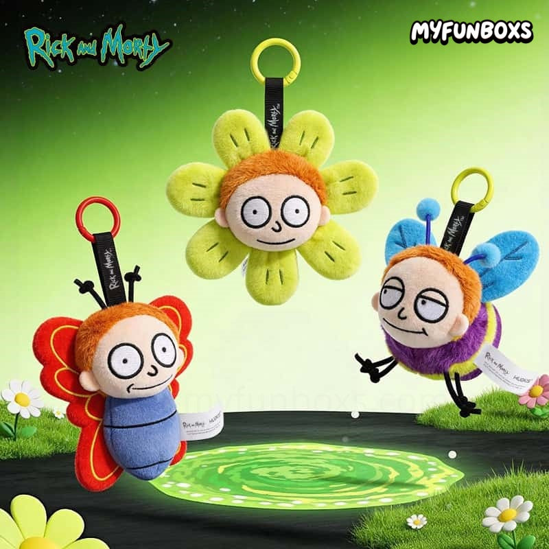 Rick and Morty Garden Edition plush charm