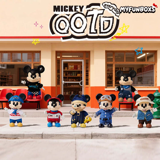 DSN Mickey & Friends Everyday OOTD Series Vinyl Plush Blind Box