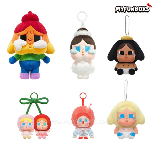 POP MART CRYBABY Vinyl Plush Hanging Card Collection
