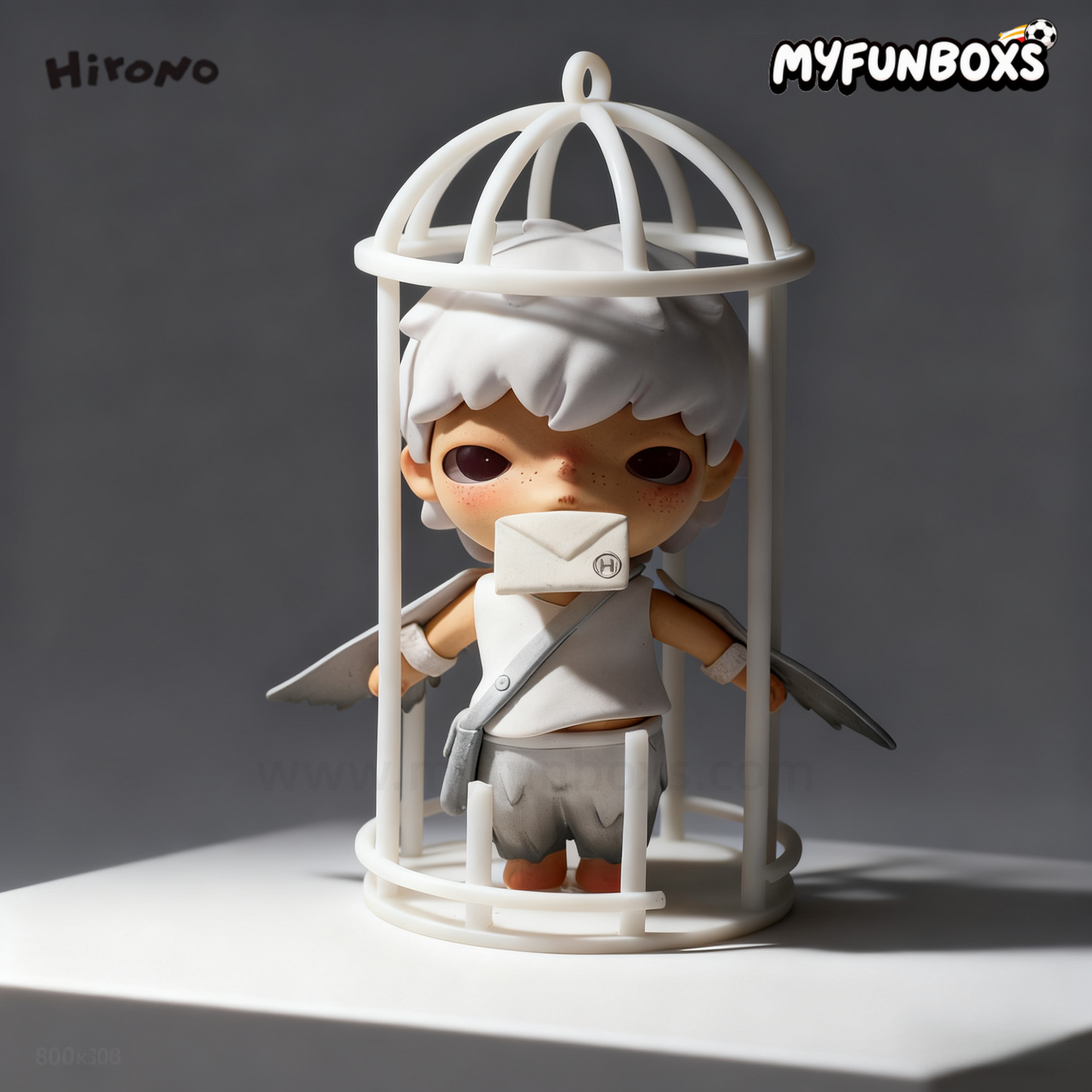 Handcrafted Hirono Angel figurine