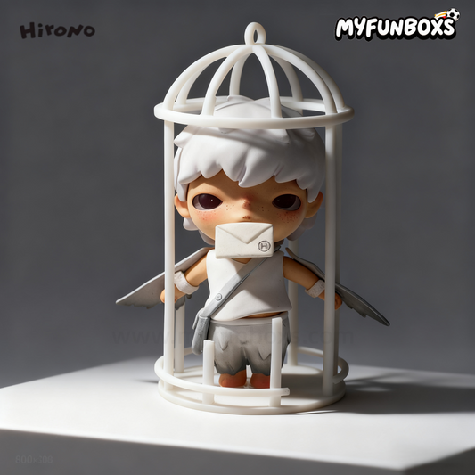 Handcrafted Hirono Angel figurine