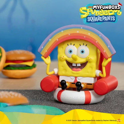 JINART SpongeBob SquarePants Meme Bikini Bottom Series Figures Blind Box