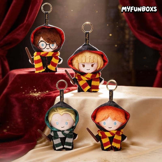Harry Potter Official Hogwarts House Robe Plush Keychain