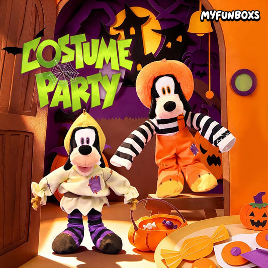 DSN Goofy Halloween Costume Party Series Plush Keychain