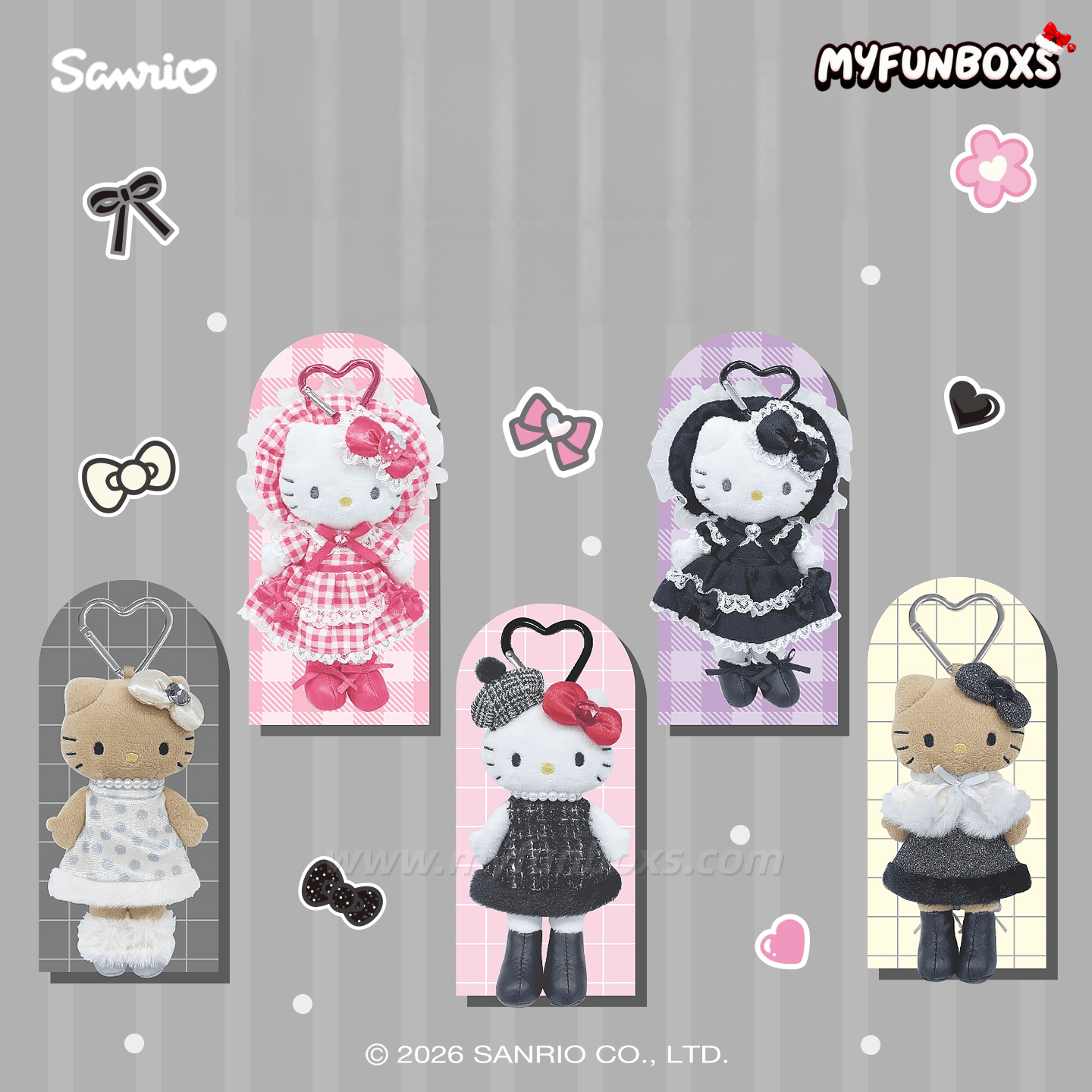 Sanrio Hello Kitty Fashion Workshop Plush Charm