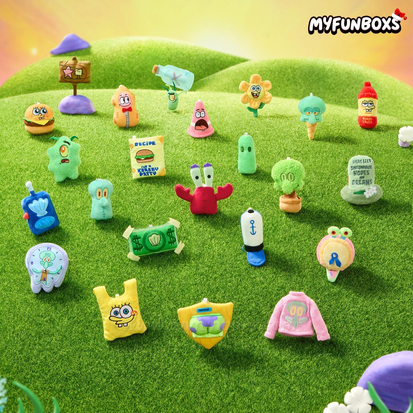 SpongeBob SquarePants What‘s in Bikini Bottom Series Plush Blind Bag(PRE-ORDER)