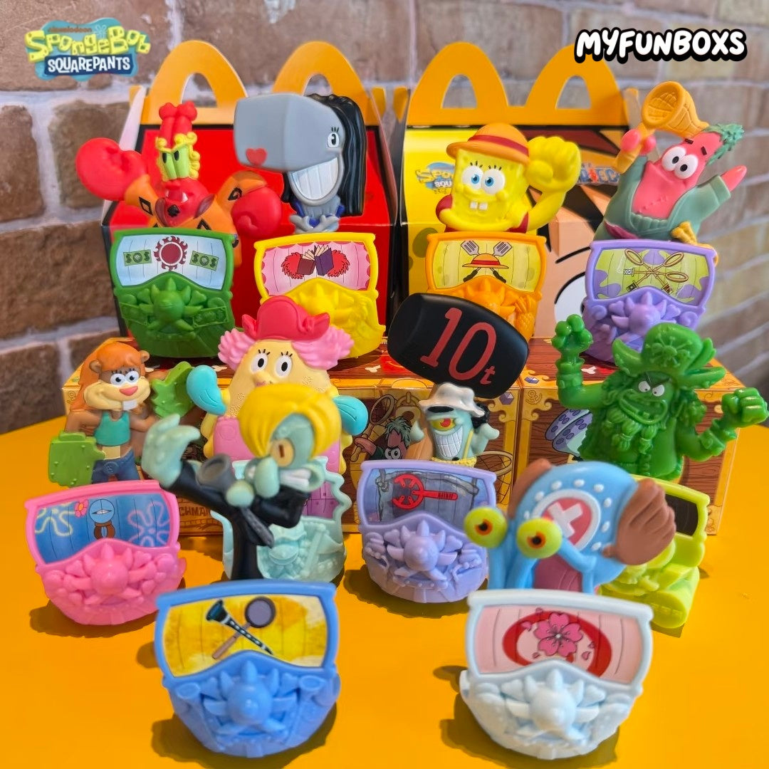McDonald‘s Happy Meal SpongeBob SquarePants x ONE PIECE Series Figure