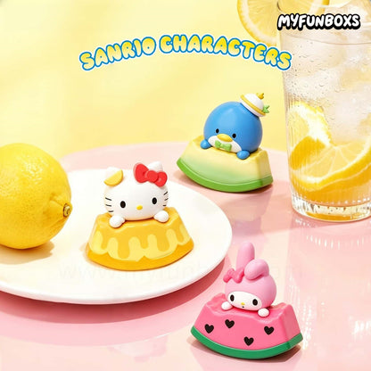 Sanrio Characters Sweet Fruit Wobble Series Figure Blind Box