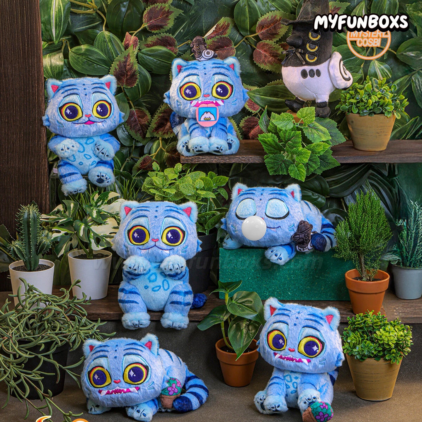 Hot Toys KPop Demon Hunters Cosbi plush keychain blind box(PRE-ORDER)