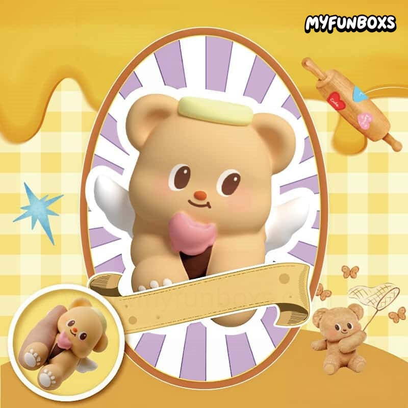 Butter Bear Dessert Series Squishy Toy Blind Box