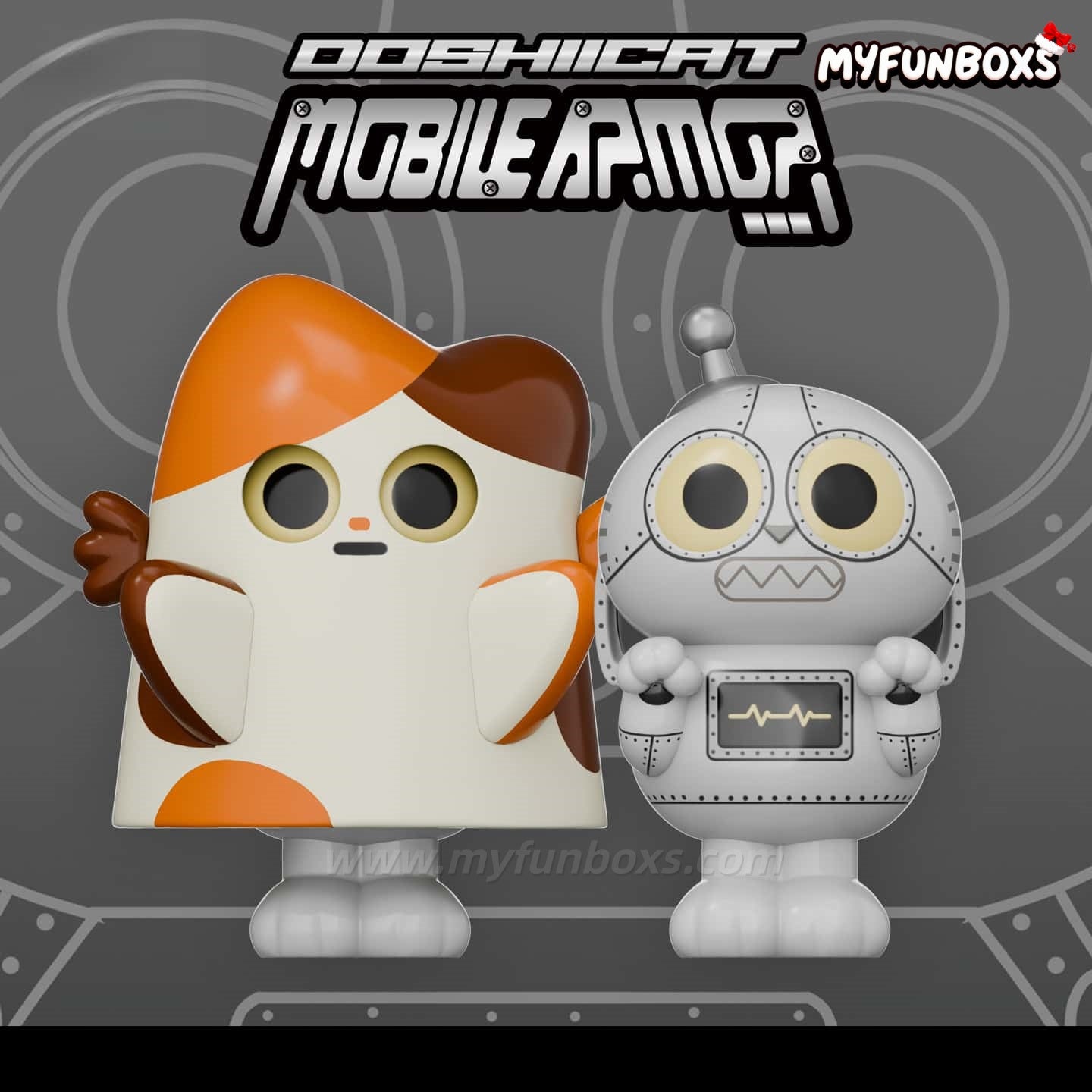 DOSHICAT Mecha Cat Series Hanging Card